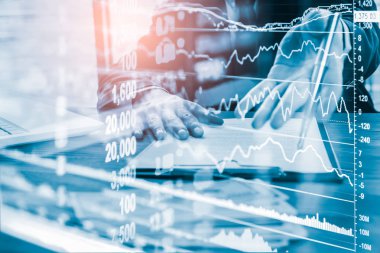 Borsa veya grafik ve şamdan grafiği uygun ticaret forex