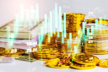 Borsa veya grafik ve şamdan grafiği uygun ticaret forex
