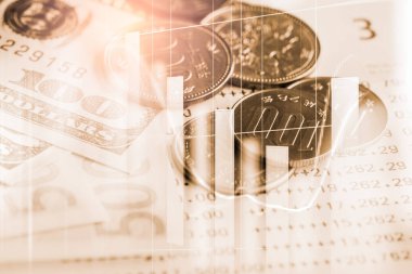 Borsa veya grafik ve şamdan grafiği uygun ticaret forex