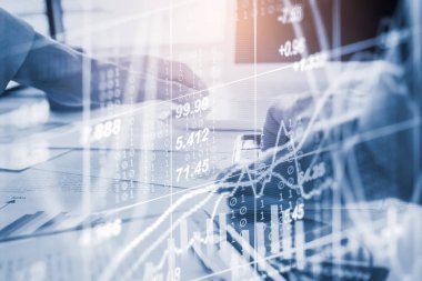 Borsa veya grafik ve şamdan grafiği uygun ticaret forex