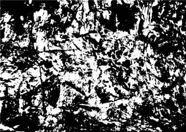 Siyah ve beyaz grunge kentsel doku vektör kopya alanı ile. Soyut illüstrasyon yüzey toz ve kaba kirli duvar arka plan boş şablon ile. Sıkıntı ve grunge etkisi kavramı. Vektör Eps10.