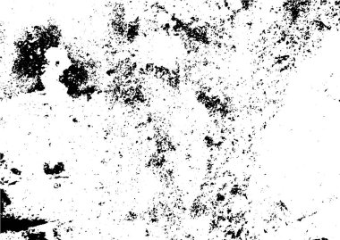 Siyah ve beyaz grunge kentsel doku vektör kopya alanı ile. Soyut illüstrasyon yüzey toz ve kaba kirli duvar arka plan boş şablon ile. Sıkıntı ve grunge etkisi kavramı. Vektör Eps10.