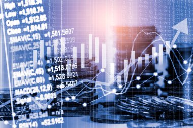 Borsa veya grafik ve şamdan grafiği uygun ticaret forex