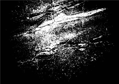 Siyah ve beyaz grunge kentsel doku vektör kopya alanı ile. Soyut illüstrasyon yüzey toz ve kaba kirli duvar arka plan boş şablon ile. Sıkıntı ve grunge etkisi kavramı. Vektör Eps10.