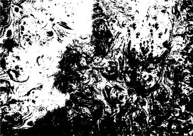 Siyah ve beyaz grunge kentsel doku vektör kopya alanı ile. Soyut illüstrasyon yüzey toz ve kaba kirli duvar arka plan boş şablon ile. Sıkıntı ve grunge etkisi kavramı. Vektör Eps10.