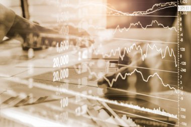 Borsa veya grafik ve şamdan grafiği uygun ticaret forex