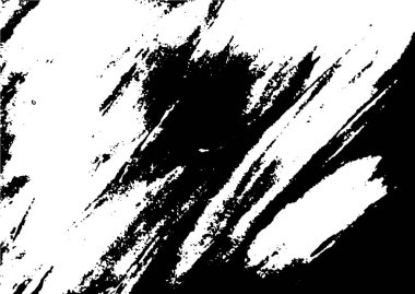 Siyah ve beyaz grunge kentsel doku vektör kopya alanı ile. Soyut illüstrasyon yüzey toz ve kaba kirli duvar arka plan boş şablon ile. Sıkıntı ve grunge etkisi kavramı. Vektör Eps10.