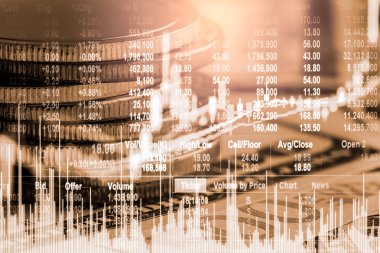 Borsa veya grafik ve şamdan grafiği uygun ticaret forex