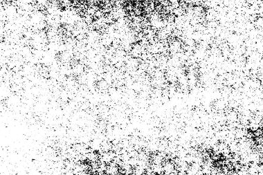 Siyah ve beyaz grunge kentsel doku vektör kopya alanı ile. Soyut illüstrasyon yüzey toz ve kaba kirli duvar arka plan boş şablon ile. Sıkıntı ve grunge etkisi kavramı. Vektör Eps10.