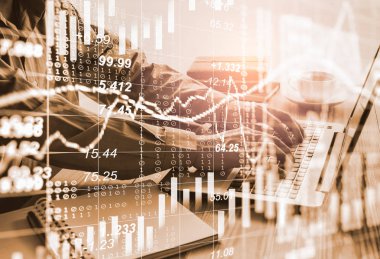 Borsa veya grafik ve şamdan grafiği uygun ticaret forex