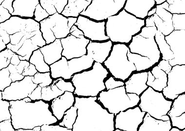 Siyah ve beyaz grunge kentsel doku vektör kopya alanı ile. Soyut illüstrasyon yüzey toz ve kaba kirli duvar arka plan boş şablon ile. Sıkıntı ve grunge etkisi kavramı. Vektör Eps10.