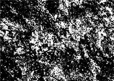 Siyah ve beyaz grunge kentsel doku vektör kopya alanı ile. Soyut illüstrasyon yüzey toz ve kaba kirli duvar arka plan boş şablon ile. Sıkıntı ve grunge etkisi kavramı. Vektör Eps10.