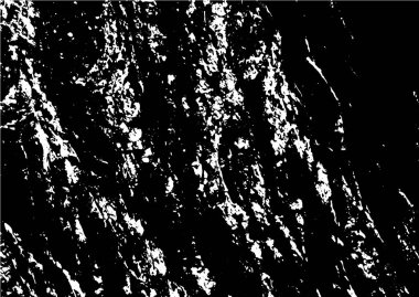 Siyah ve beyaz grunge kentsel doku vektör kopya alanı ile. Soyut illüstrasyon yüzey toz ve kaba kirli duvar arka plan boş şablon ile. Sıkıntı ve grunge etkisi kavramı. Vektör Eps10.