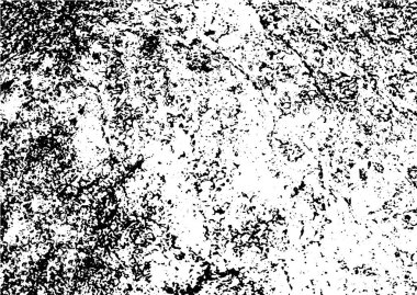 Siyah ve beyaz grunge kentsel doku vektör kopya alanı ile. Soyut illüstrasyon yüzey toz ve kaba kirli duvar arka plan boş şablon ile. Sıkıntı ve grunge etkisi kavramı. Vektör Eps10.