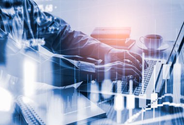 Borsa veya grafik ve şamdan grafiği uygun ticaret forex