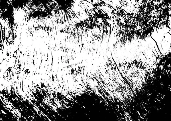 Schwarz Weißer Grunge Texturvektor Mit Kopierraum Abstrakte Illustration Oberflächenstaub Und — Stockvektor