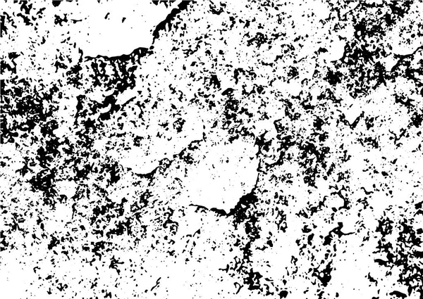 Grunge Blanco Negro Textura Superposición Angustia Abstracto Polvo Superficial Áspero — Archivo Imágenes Vectoriales