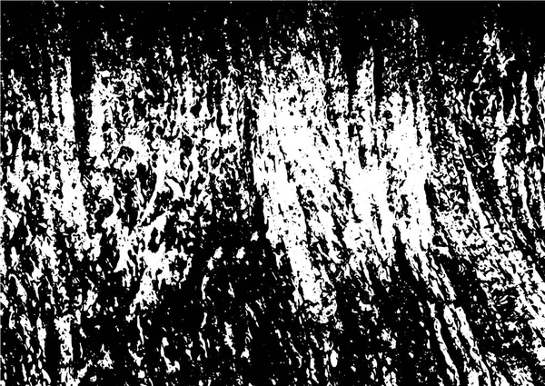 Schwarz Weißer Grunge Distress Overlay Textur Abstrakte Oberflächenstaub Und Grobe — Stockvektor