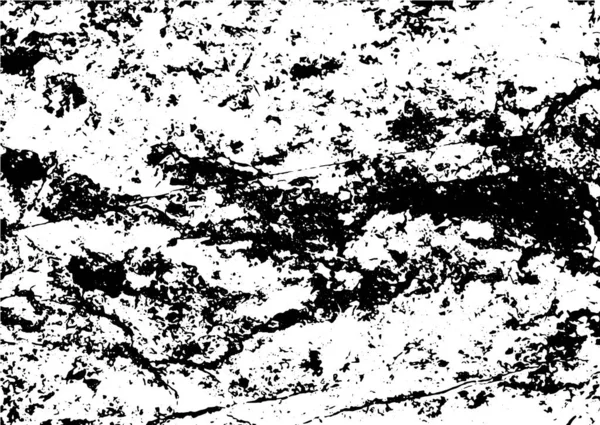 Grunge Blanco Negro Textura Superposición Angustia Abstracto Polvo Superficial Áspero — Archivo Imágenes Vectoriales