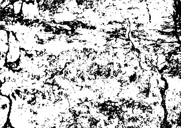 Μαύρο Και Άσπρο Γκραντζ Υφή Επικάλυψης Κινδύνου Αφηρημένη Επιφάνεια Σκόνης — Διανυσματικό Αρχείο