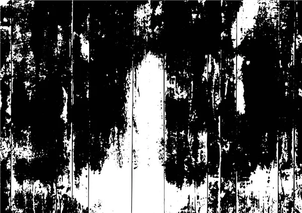 Schwarz Weißer Grunge Distress Overlay Textur Abstrakte Oberflächenstaub Und Grobe — Stockvektor