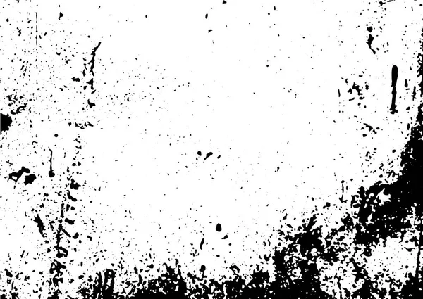 Grunge Blanco Negro Textura Superposición Angustia Abstracto Polvo Superficial Áspero — Archivo Imágenes Vectoriales