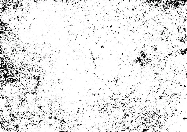 Grunge Blanco Negro Textura Superposición Angustia Abstracto Polvo Superficial Áspero — Vector de stock