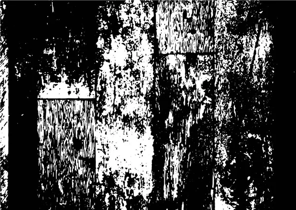 Grunge Blanco Negro Textura Superposición Angustia Abstracto Polvo Superficial Áspero — Archivo Imágenes Vectoriales