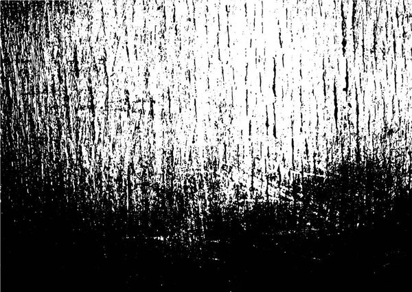 Schwarz Weißer Grunge Distress Overlay Textur Abstrakte Oberflächenstaub Und Grobe — Stockvektor