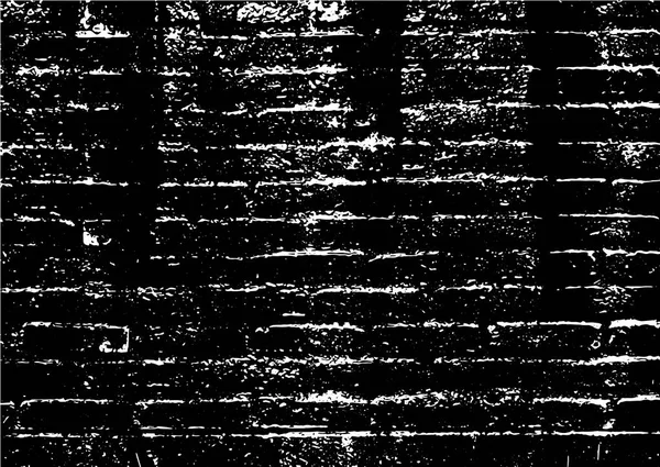 Fekete Fehér Grunge Vészjelző Overlay Textúra Absztrakt Felszíni Por Durva — Stock Vector