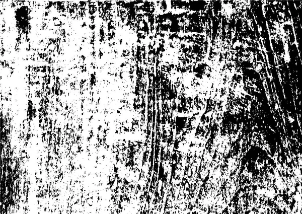 Grunge Noir Blanc Texture Superposition Détresse Poussière Surface Abstraite Concept — Image vectorielle