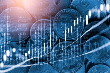 Borsa veya grafik ve şamdan grafiği uygun ticaret forex