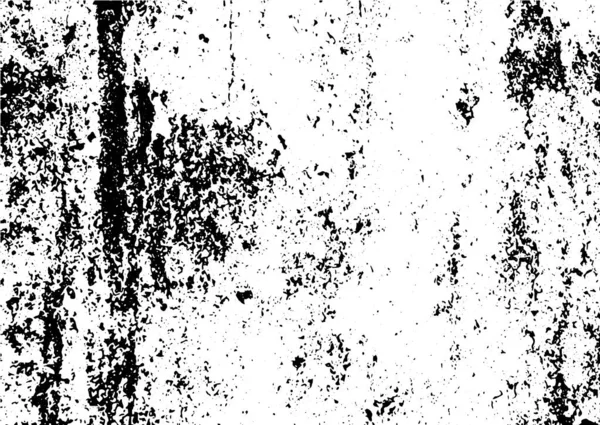 Schwarz Weißer Grunge Distress Overlay Textur Abstrakte Oberflächenstaub Und Grobe — Stockvektor