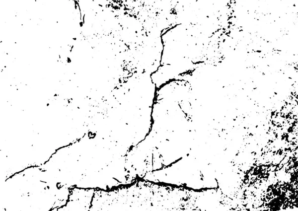 Μαύρο Και Άσπρο Γκραντζ Υφή Επικάλυψης Κινδύνου Αφηρημένη Επιφάνεια Σκόνης — Διανυσματικό Αρχείο