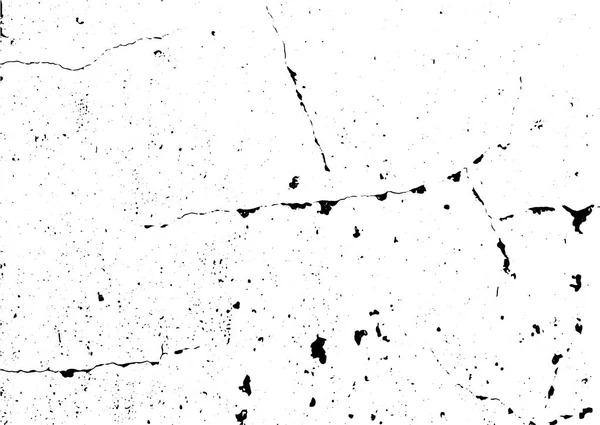 Grunge Preto Branco Textura Sobreposição Estresse Abstrato Poeira Superfície Conceito —  Vetores de Stock