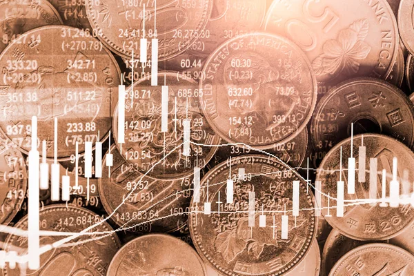 Borsa veya grafik ve şamdan grafiği uygun ticaret forex