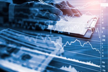 Borsa veya grafik ve şamdan grafiği uygun ticaret forex
