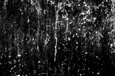 Siyah beyaz grunge. Sıkıntı bindirme dokusu. Soyut surfa