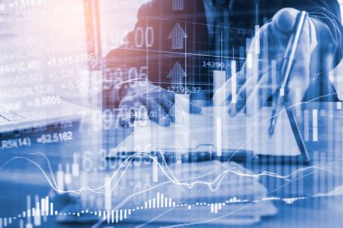 Borsa veya grafik ve şamdan grafiği uygun ticaret forex