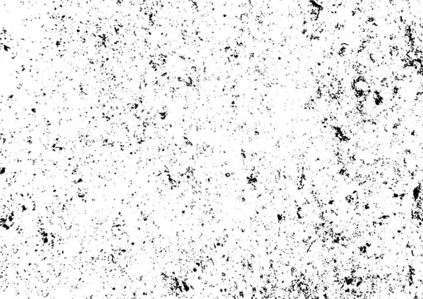 Grunge Blanco Negro Textura Superposición Angustia Abstracto Polvo Superficial Áspero — Vector de stock