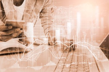 Borsa veya grafik ve şamdan grafiği uygun ticaret forex
