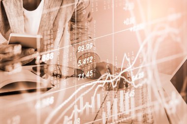 Borsa veya grafik ve şamdan grafiği uygun ticaret forex