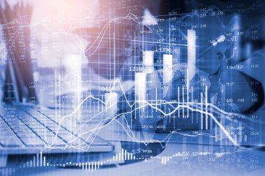 Borsa veya grafik ve şamdan grafiği uygun ticaret forex