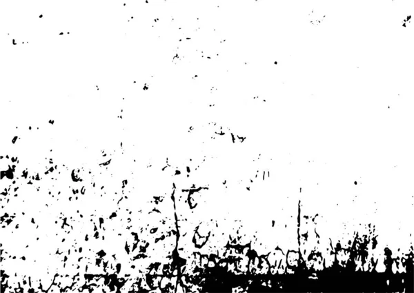 Grunge Blanco Negro Textura Superposición Angustia Abstracto Polvo Superficial Áspero — Vector de stock