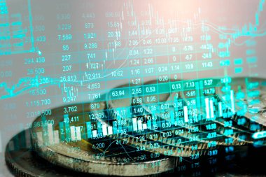 Borsa veya grafik ve şamdan grafiği uygun ticaret forex