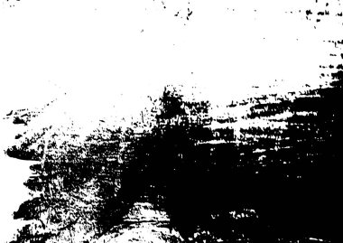 Siyah beyaz grunge. Tehlike örtüsü dokusu. Soyut yüzey tozu ve kaba duvar arkaplanı kavramı. Sıkıntı illüstrasyonu, grunge etkisi yaratmak için basitçe nesnenin üzerine yerleştirilir. Vektör EPS10.