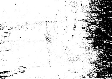 Siyah beyaz grunge. Tehlike örtüsü dokusu. Soyut yüzey tozu ve kaba duvar arkaplanı kavramı. Sıkıntı illüstrasyonu, grunge etkisi yaratmak için basitçe nesnenin üzerine yerleştirilir. Vektör EPS10.