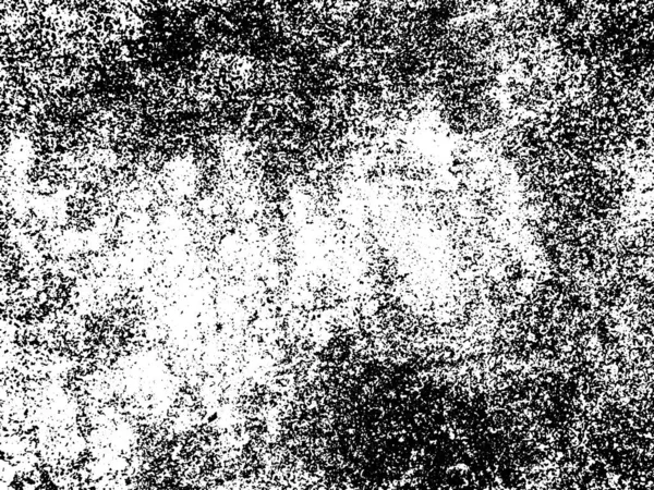 Grunge Noir Blanc Texture Superposition Détresse Poussière Surface Abstraite Concept — Image vectorielle