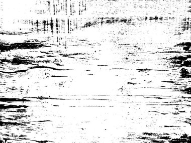 Siyah beyaz grunge. Tehlike örtüsü dokusu. Soyut yüzey tozu ve kaba duvar arkaplanı kavramı. Sıkıntı illüstrasyonu, grunge etkisi yaratmak için basitçe nesnenin üzerine yerleştirilir. Vektör EPS10.