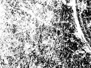 Siyah beyaz grunge. Tehlike örtüsü dokusu. Soyut yüzey tozu ve kaba duvar arkaplanı kavramı. Sıkıntı illüstrasyonu, grunge etkisi yaratmak için basitçe nesnenin üzerine yerleştirilir. Vektör EPS10.